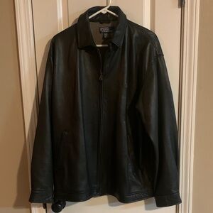 Ralph Lauren Black Leather Jacket